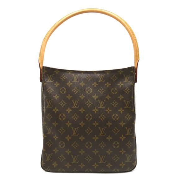 LOUIS VUITTON Looping GM One Shoulder Hand Bag Monogram Canvas Used LV - Picture 9 of 14